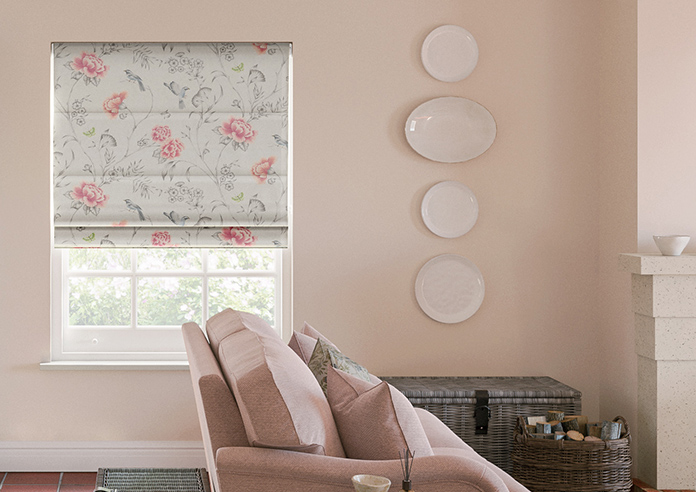 Borneo, Rose - Roman Blind - Image 3